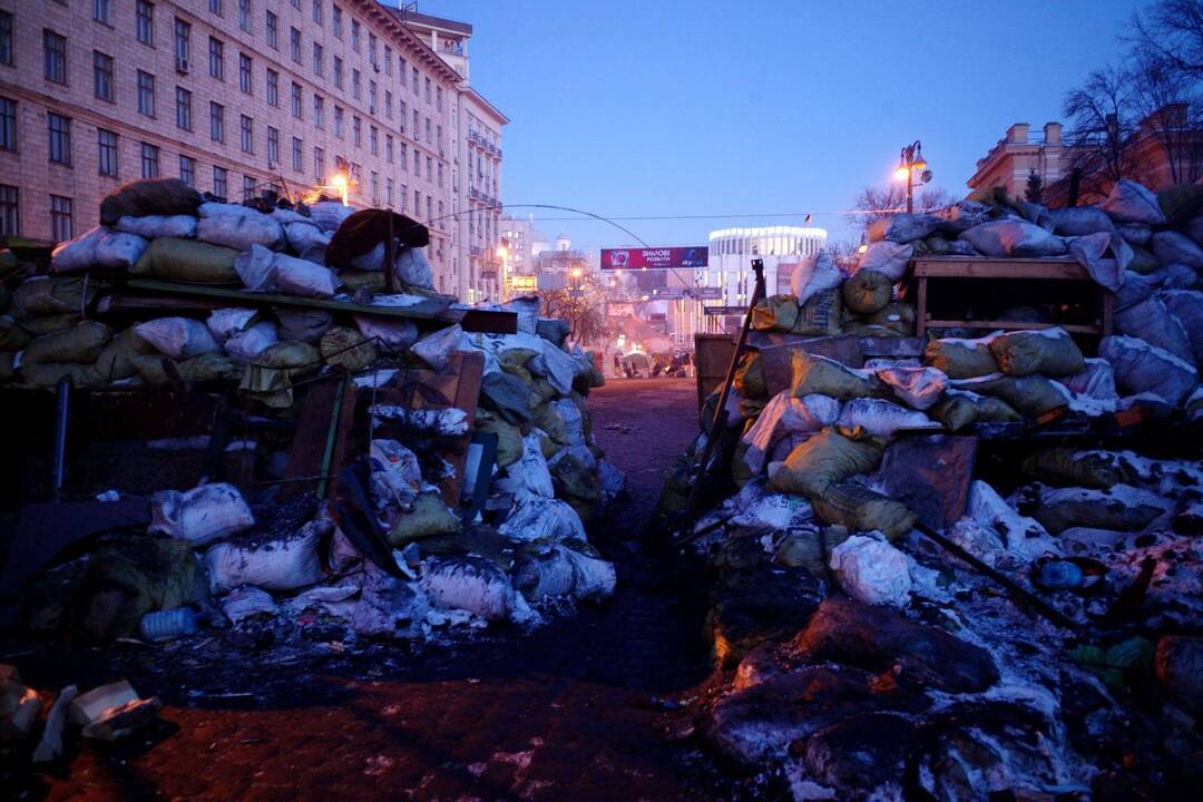 Ukrainos opozicija ruošiasi naujam mitingui