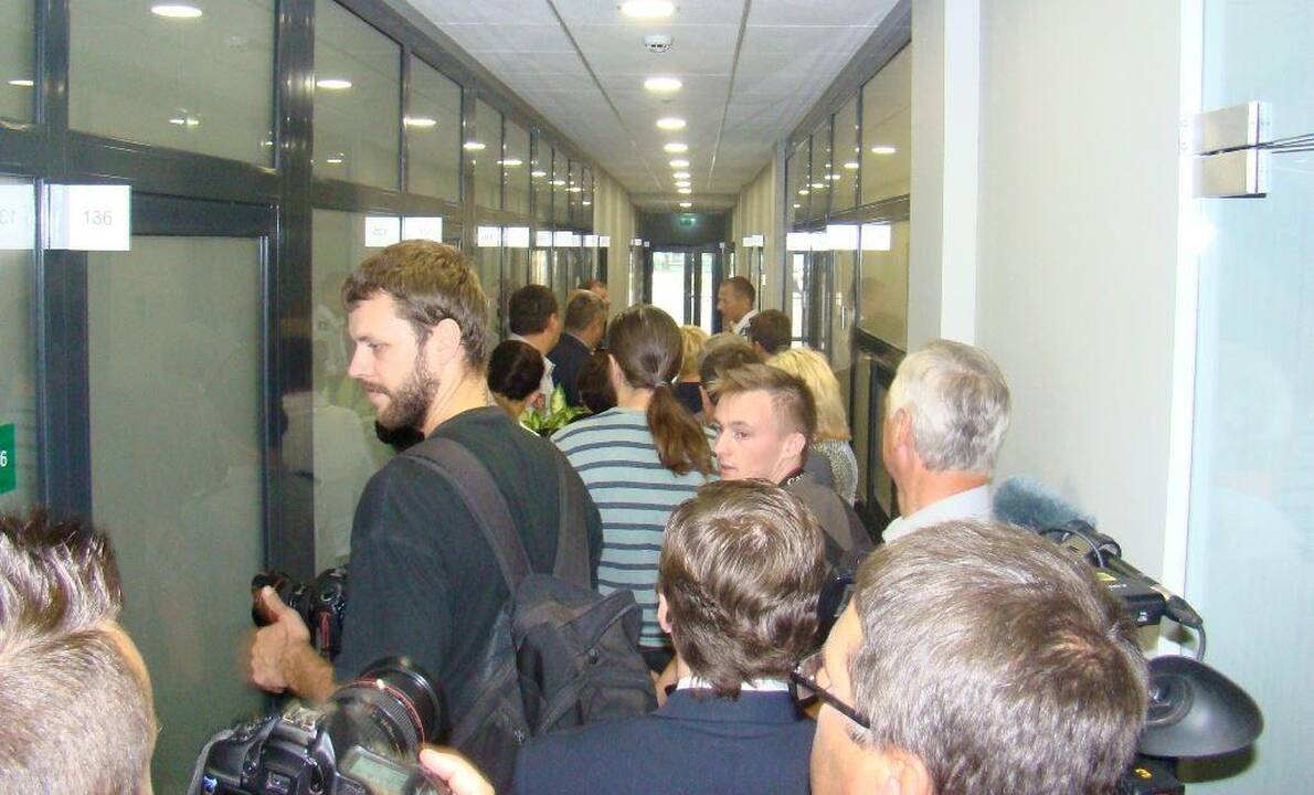 Atidarytas naujas Santakos policijos komisariato pastatas