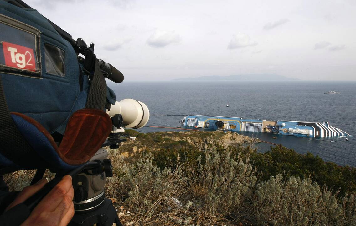 "Costa Concordia" Italijoje, 2012 m.