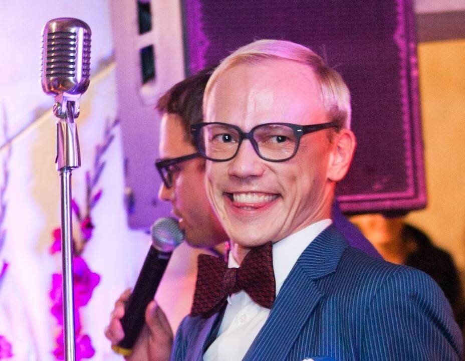 Kolegų dovana G. Ivanauskui – daina apie jo „nepagydomą“ vėlavimą