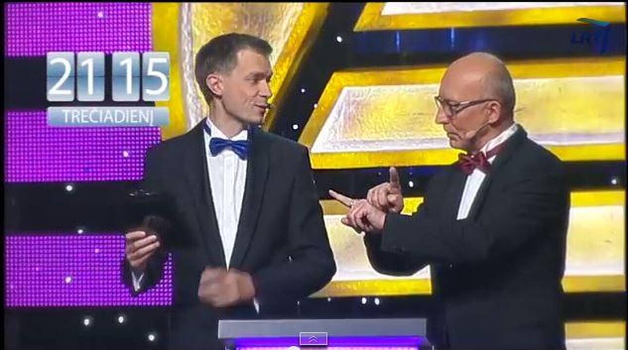 Laidoje „Auksinis protas“: dėstytojas ir studentas – puikus protų tandemas