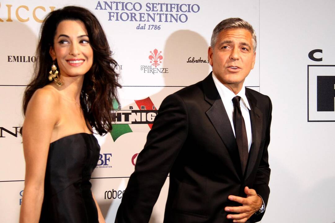 Būsima G. Clooney nuotaka jau atvyko į Italiją