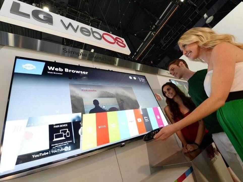 LG pardavė per milijoną televizorių su „webOS“ sistema