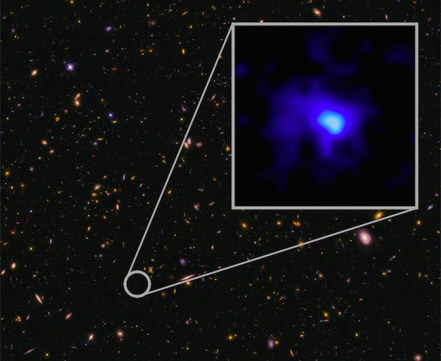 Astronomai atrado tolimiausią žinomą galaktiką