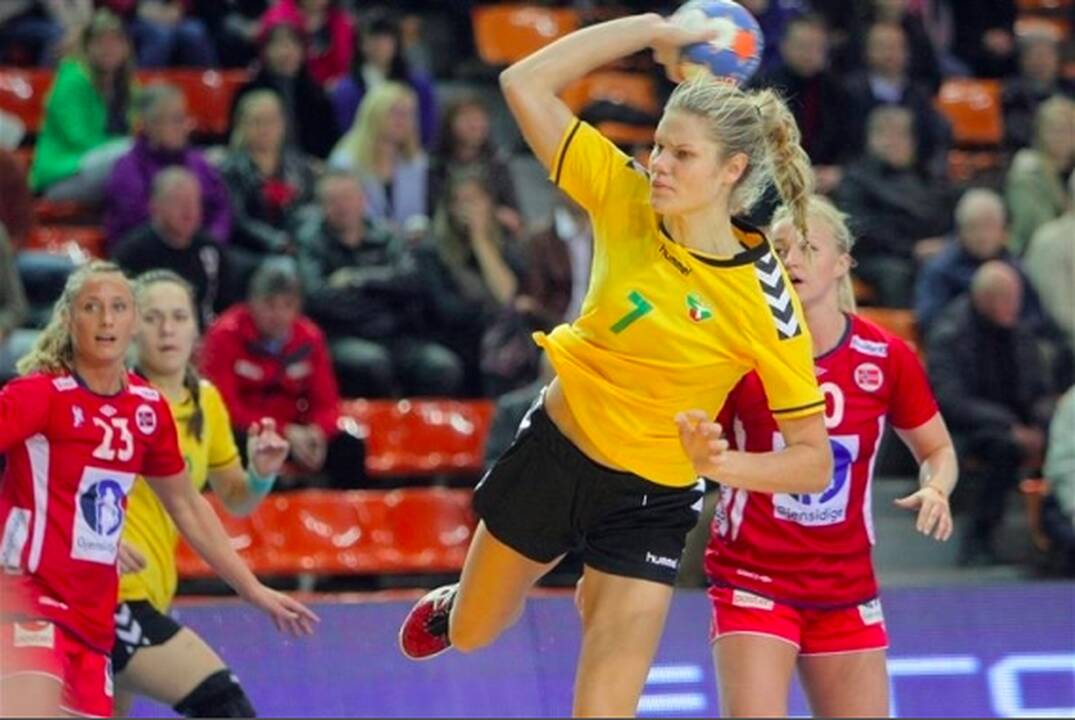 Moterų rankinio lygos lyderė „ACME-Gaja-Žalgiris“ tolsta nuo varžovių