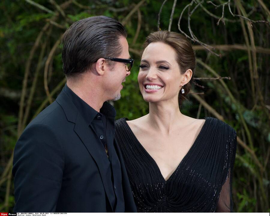 Brad Pitt ir Angelina Jolie