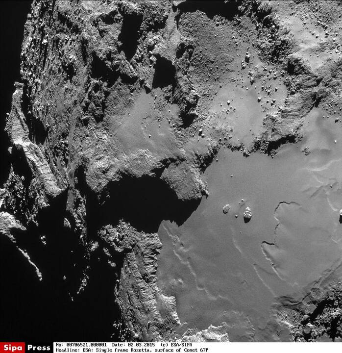 ESA kosminis aparatas „Rosetta“ buvo patyręs sunkumų