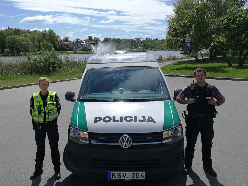Atsisveikinimas su žuvusiu pareigūnu S. Žymantu