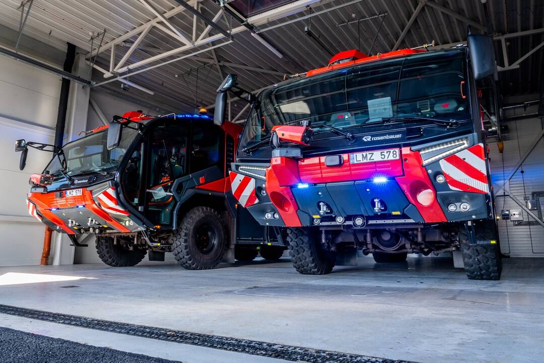 Pirkinys: "Rosenbauer Panther" mašinos pasižymi ne tik išskirtine išvaizda, bet ir technine specifikacija.