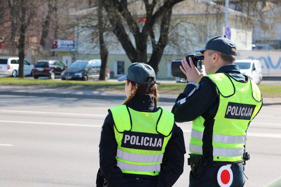 Neeilinė policijos ir medikų priemonė Kaune