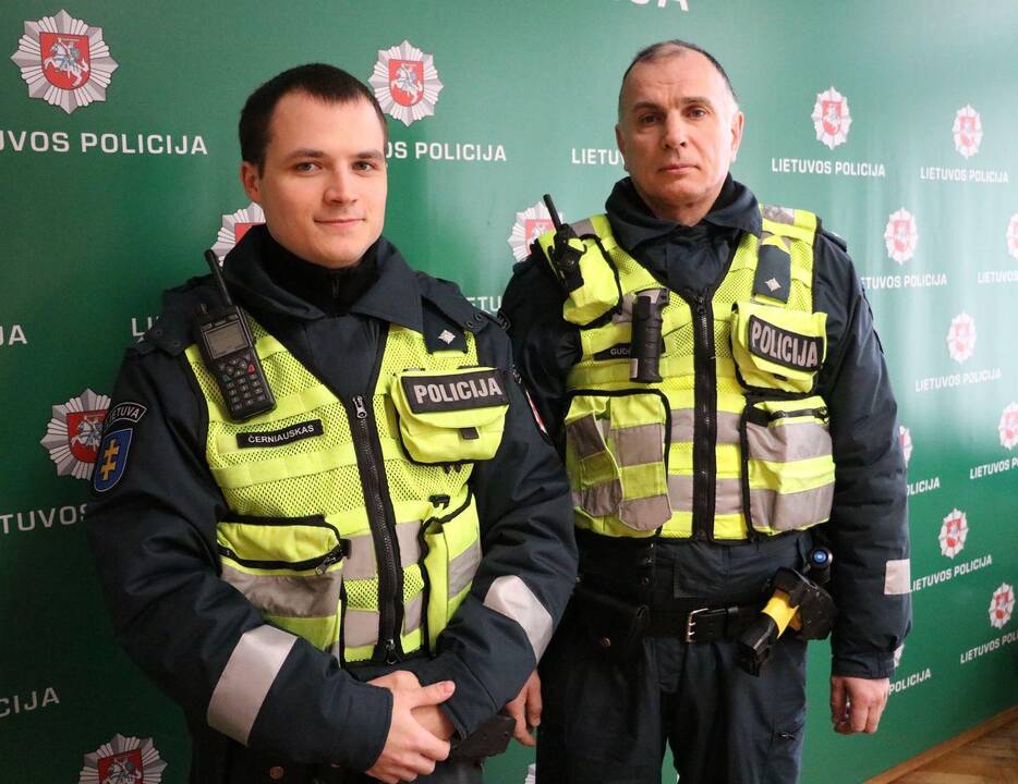 Osvaldas Gudėnas (dešinėje) ir Mantas Černiauskas (kairėje)