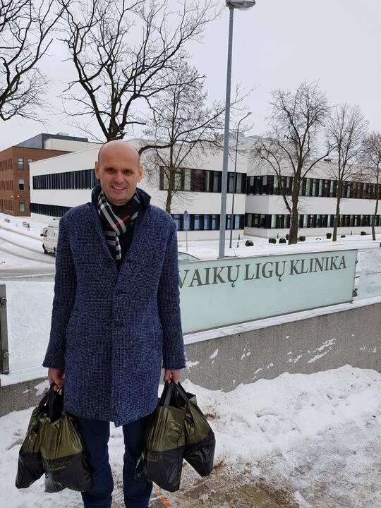 Kilnu: G.Labanauskas dėkoja visiems, kurie palaiko geras iniciatyvas ir padeda tiems, kuriems reikalinga pagalba.