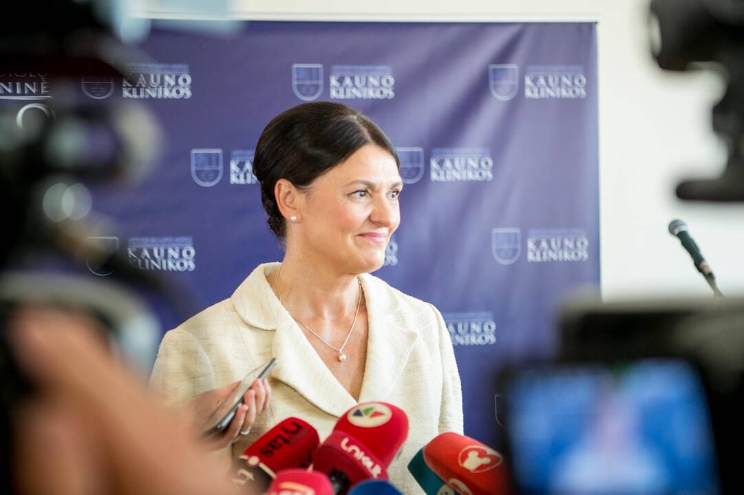 Vaikų piešinių parodos atidarymas Kauno klinikose