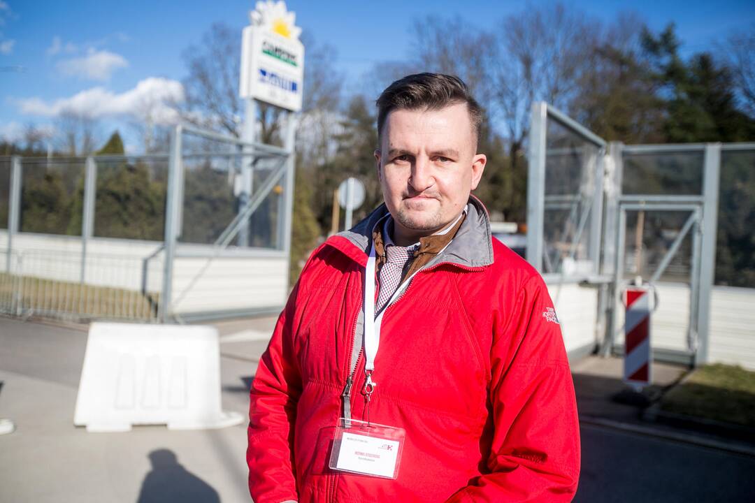 Atidarytas mobilus koronaviruso patikros punktas Kaune