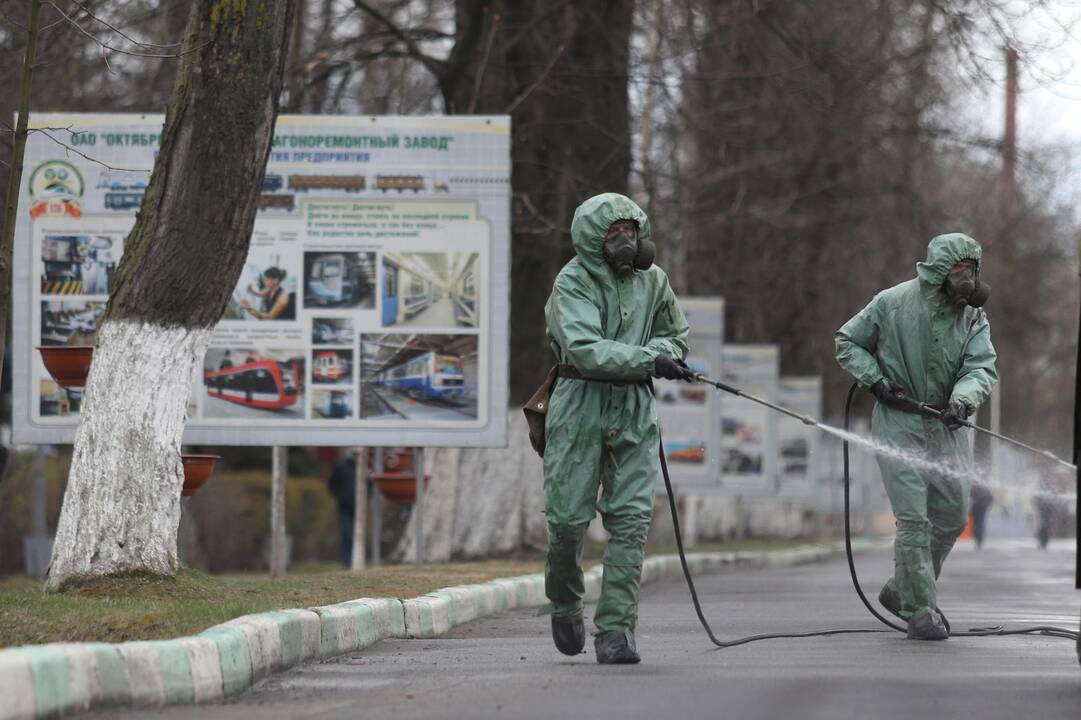 Rusijoje per parą nuo koronaviruso mirė 40 žmonių, pusė jų – Maskvoje