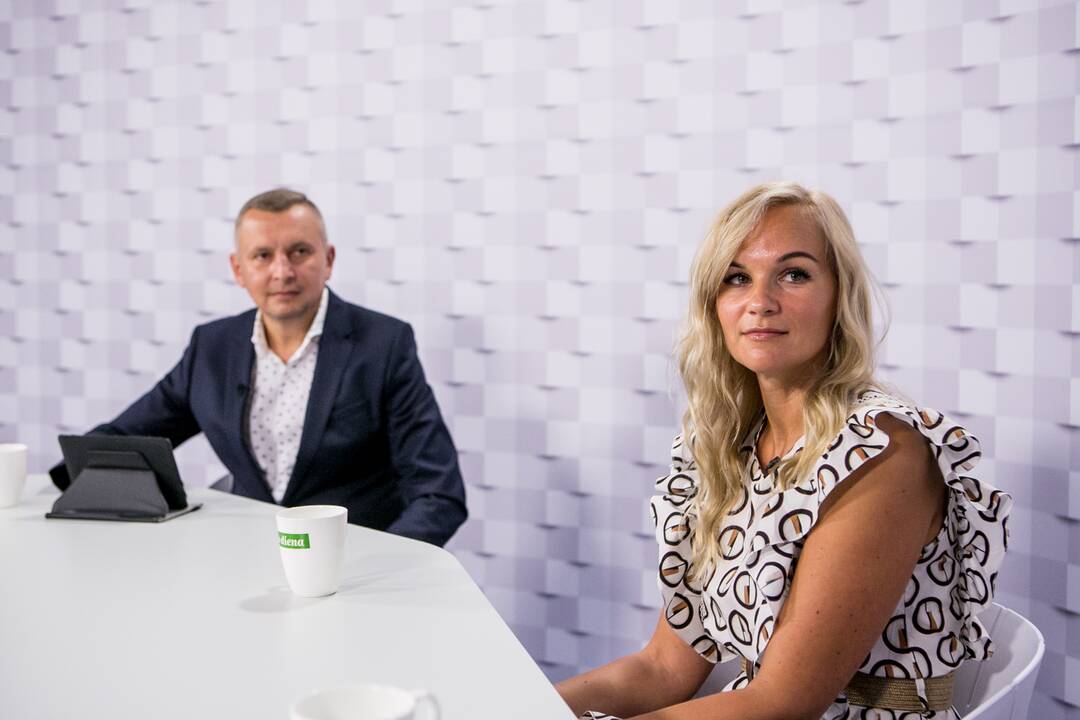 Gražvydas Muižys (iš kairės), Eglė Andriuškienė, dr. Dainius Žvirdauskas