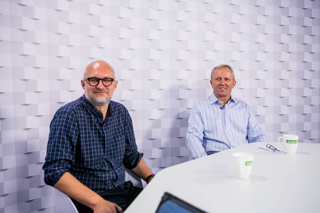 Gražvydas Muižys (iš kairės), Edgaras Klivis, Egidijus Stancikas
