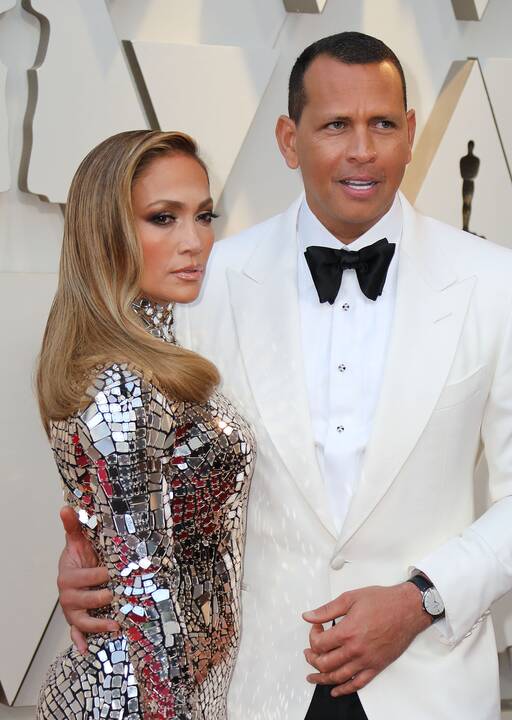 Jennifer Lopez ir Alexas Rodriguezas 