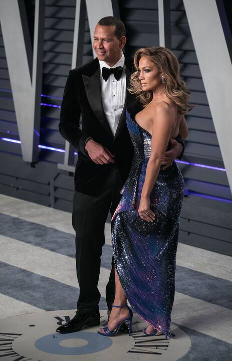 Jennifer Lopez ir Alexas Rodriguezas 