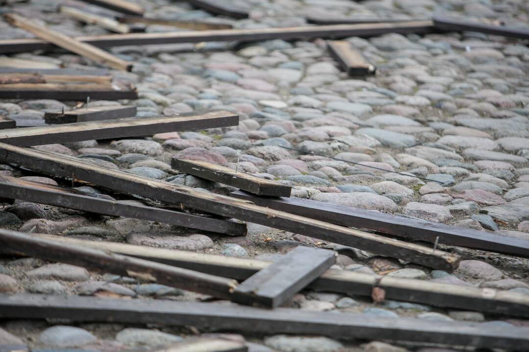 Pradėta tvarkyti kauniečių pamėgta poilsio vieta – amfiteatras