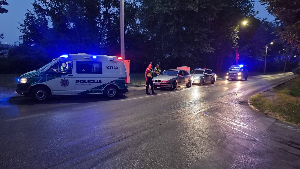Girto BMW vairuotojo gaudynės Kaune