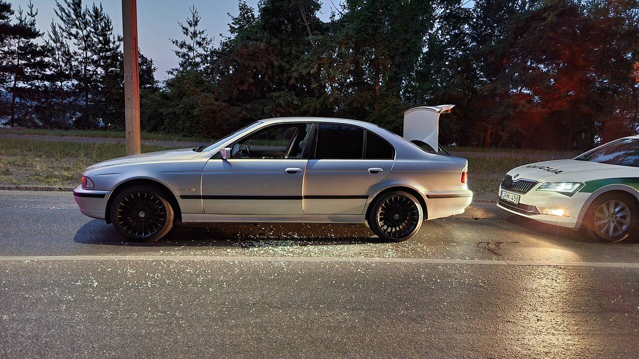 Girto BMW vairuotojo gaudynės Kaune