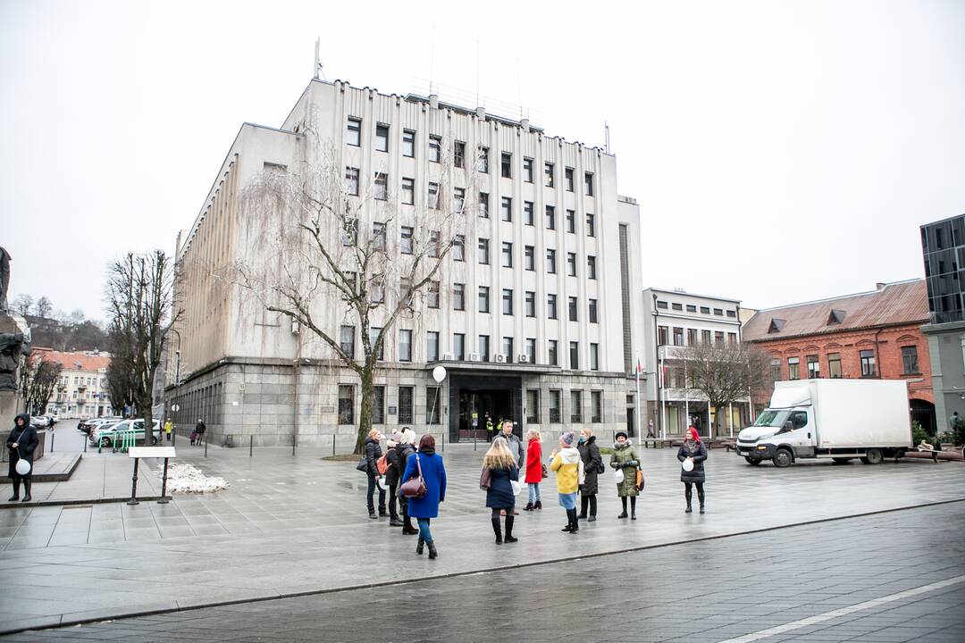 Kaune tėvai ir vėl protestuoja prieš galimybių pasą vaikams