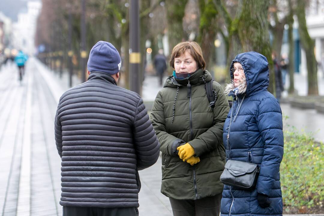 Kaune tėvai ir vėl protestuoja prieš galimybių pasą vaikams