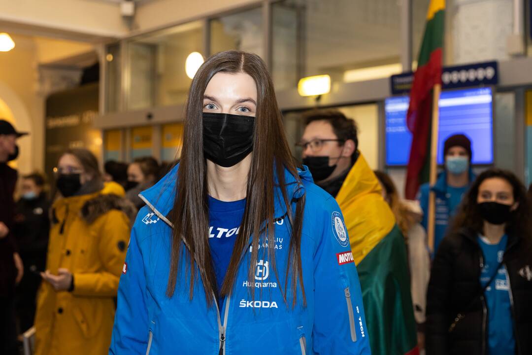 Dakaro dalyvių pasitikimas oro uoste