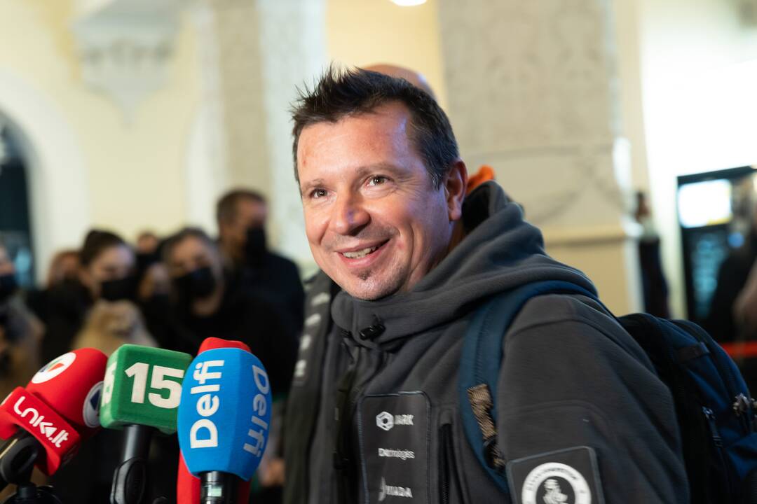 Dakaro dalyvių pasitikimas oro uoste