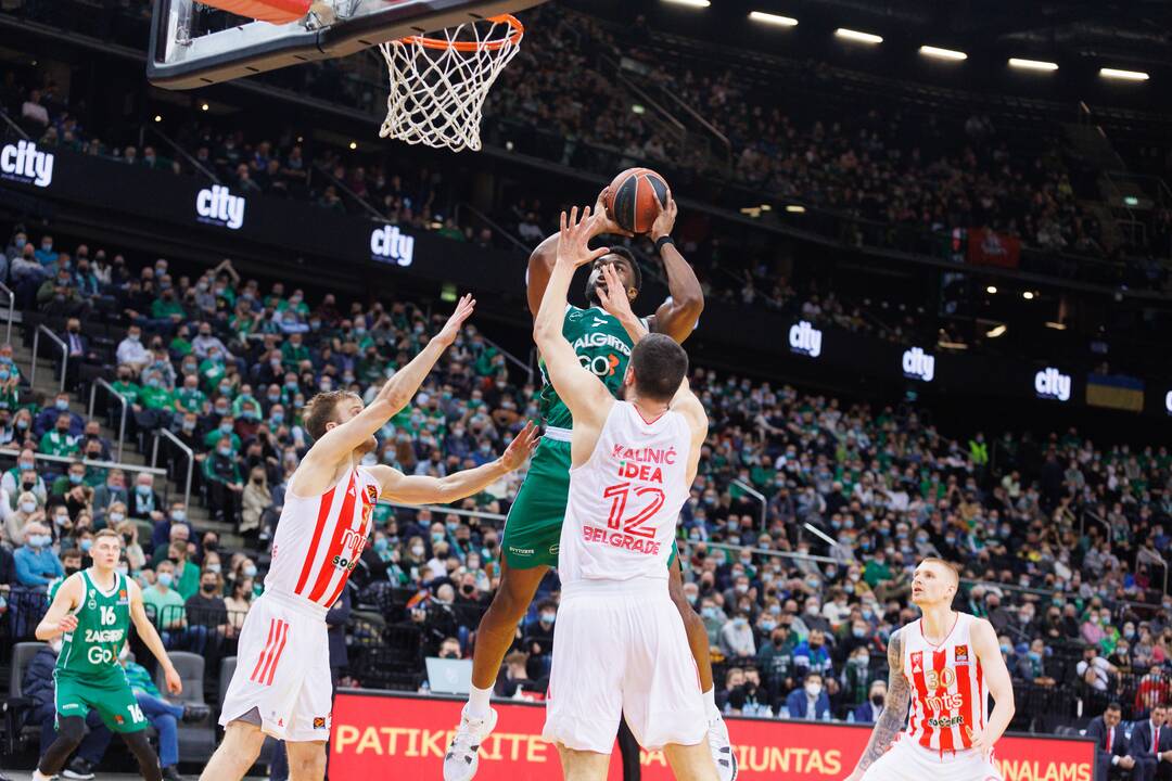 Paskutinis P. Jankūno mačas Eurolygoje: „Žalgiris“ – „Crvena zvezda“ (103:98)