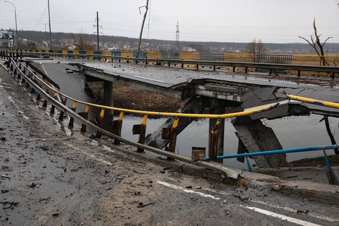 Keturiasdešimt penktoji karo Ukrainoje diena