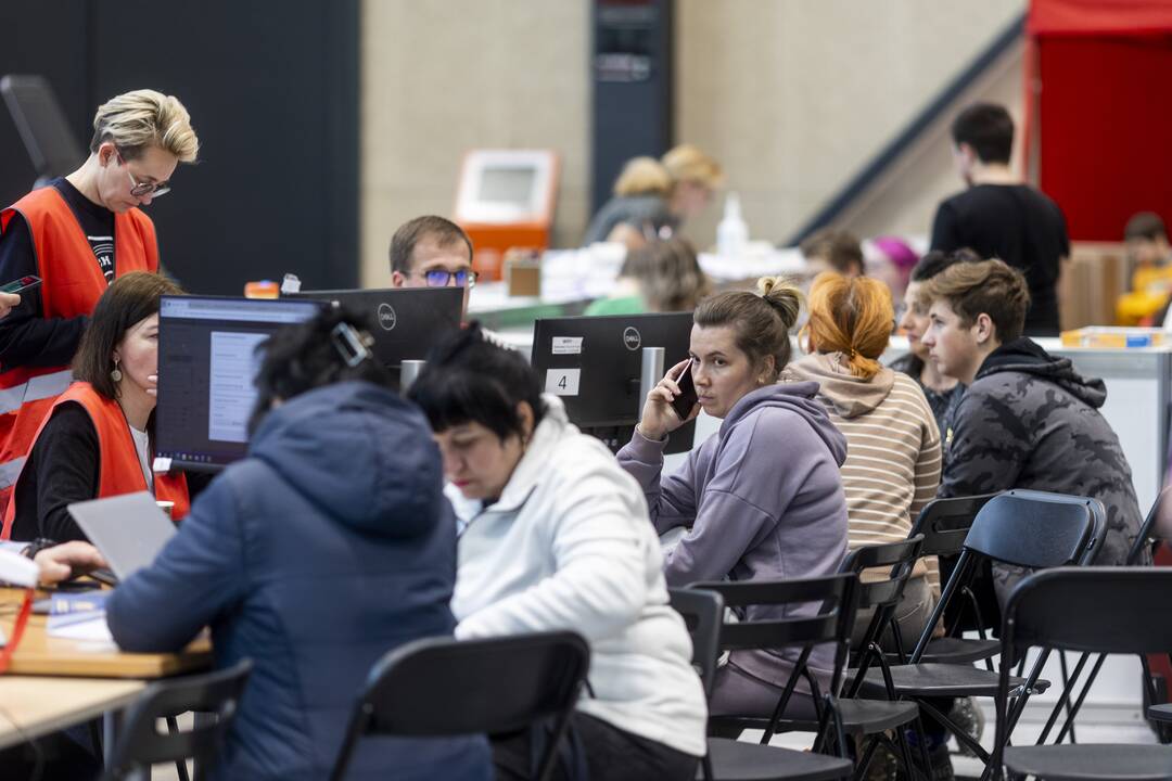 Ukrainiečių registracijos centras Vilniuje