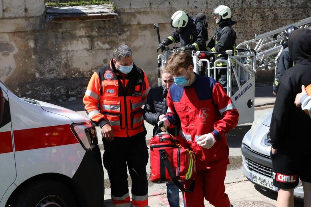 Gaisras Šilainių dvylikaaukštyje