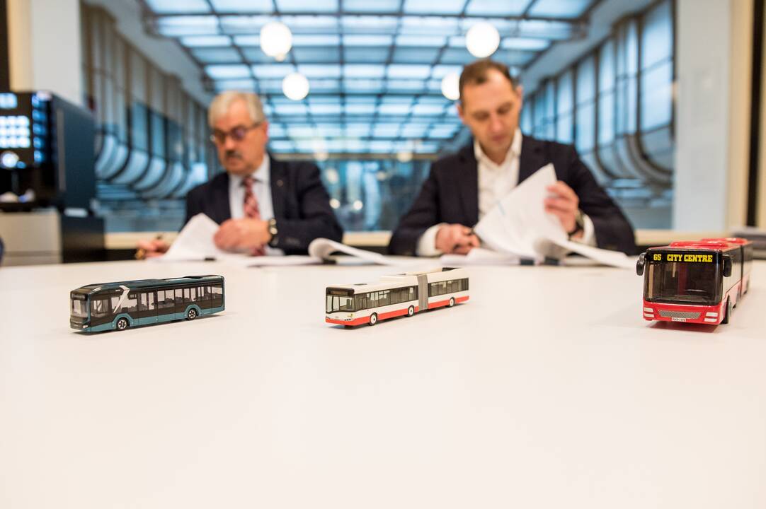 Naujovė: pernai „Kauno autobusai“ baigė įgyvendinti 24 mln. eurų vertės sutartį, nupirkę ir į gatves išleidę 100 naujų hibridinių autobusų „MAN Lion’s City“. 
