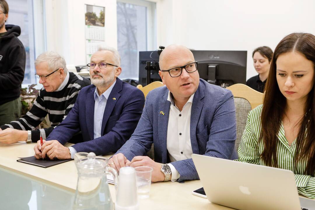 Kauno tarybos opozicinės konservatorių frakcijos posėdis