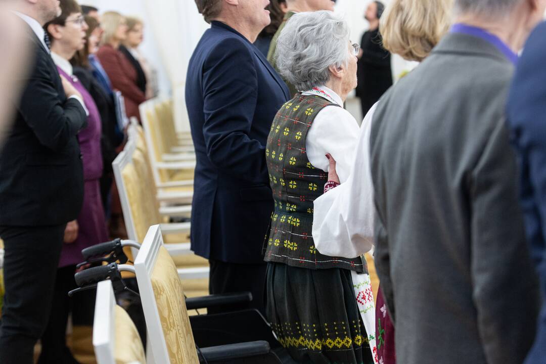 Valstybės apdovanojimų įteikimo ceremonija