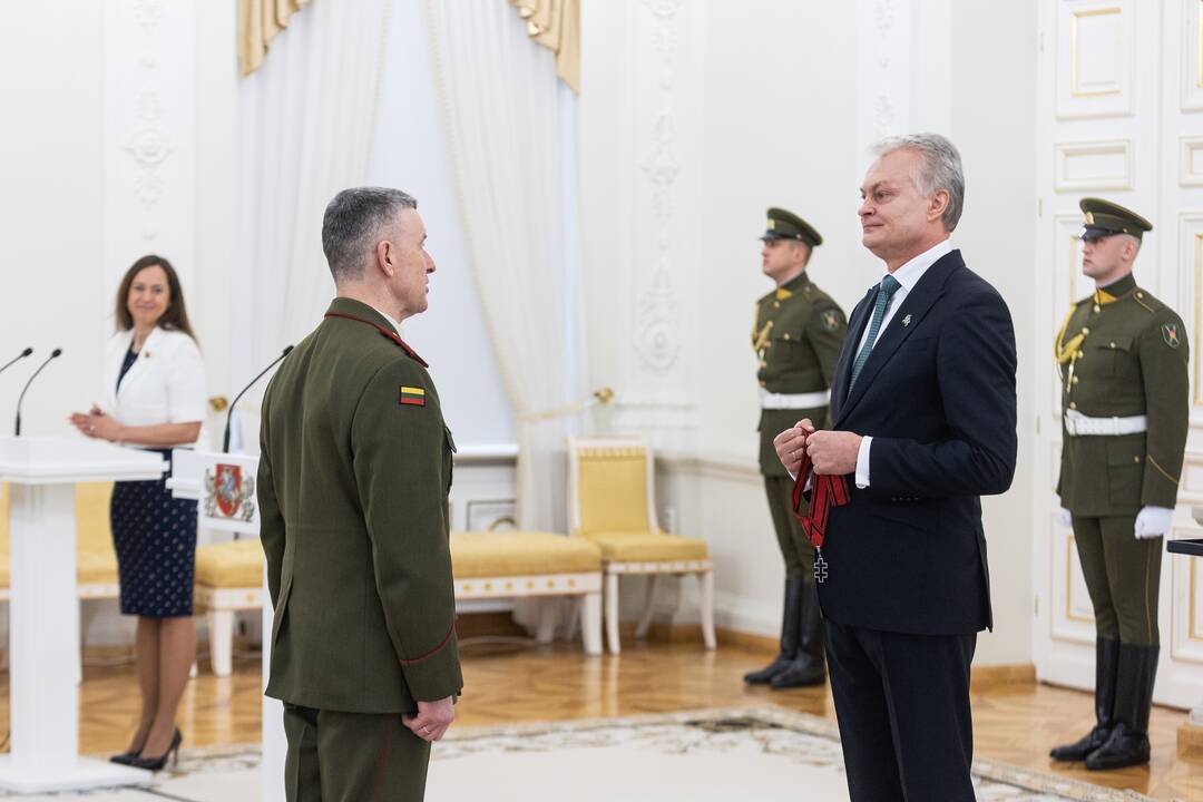 Valstybės apdovanojimų įteikimo ceremonija