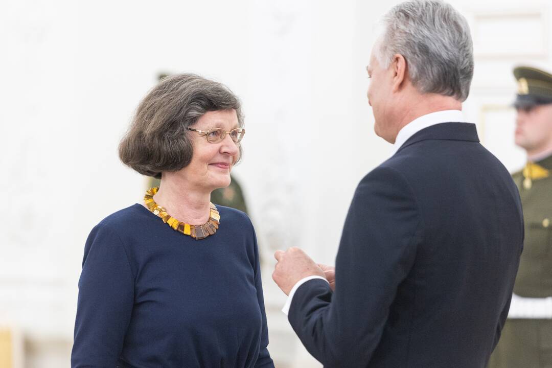 Valstybės apdovanojimų įteikimo ceremonija