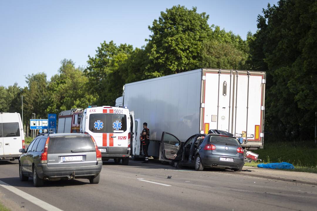 Mirtina avarija sostinės Minsko plente