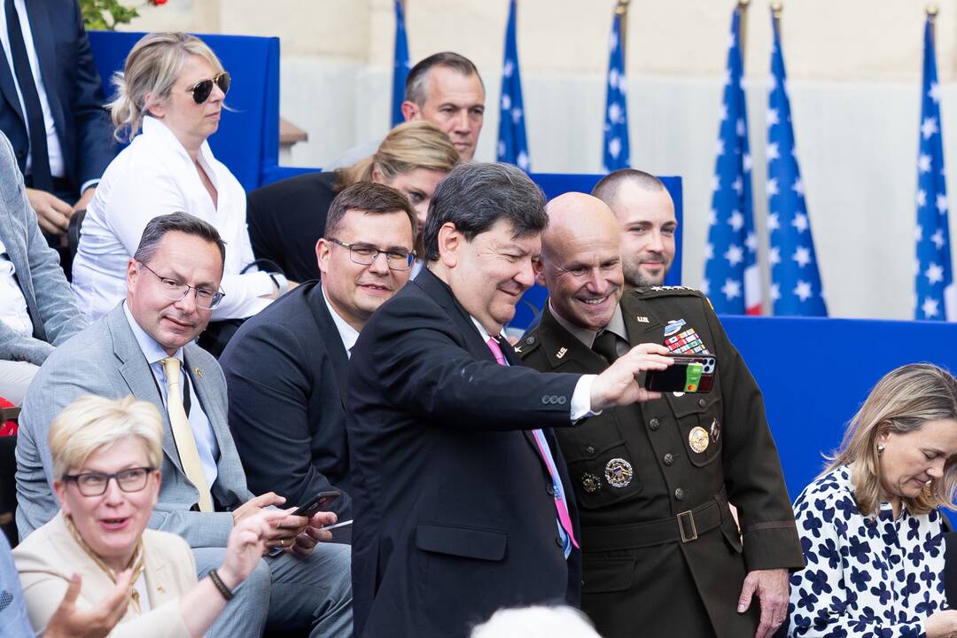 Istorinė J. Bideno kalba Vilniuje