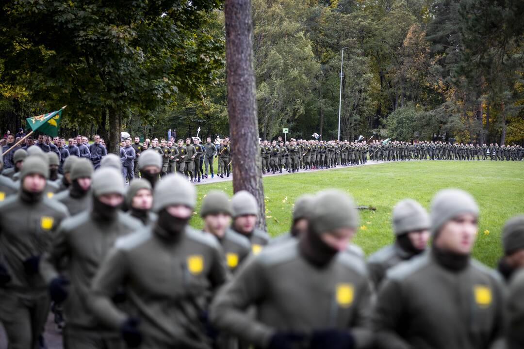 Lietuvos ir Ukrainos karių pagarbos bėgimas „In Memoriam“