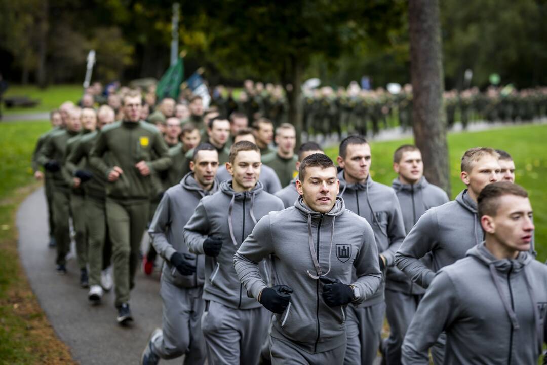 Lietuvos ir Ukrainos karių pagarbos bėgimas „In Memoriam“