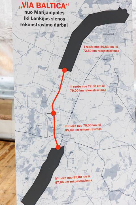 Įpusėjo „Via Baltica“ rekonstrukcija