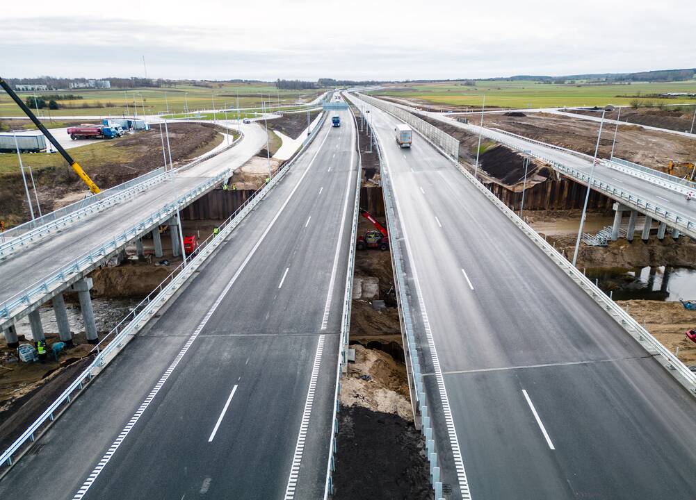 Įpusėjo „Via Baltica“ rekonstrukcija