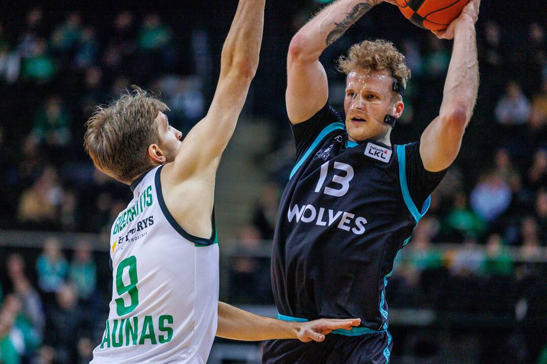 KMT rungtynės: Kauno „Žalgiris“ ir Vilniaus „Wolves“ (82:82)