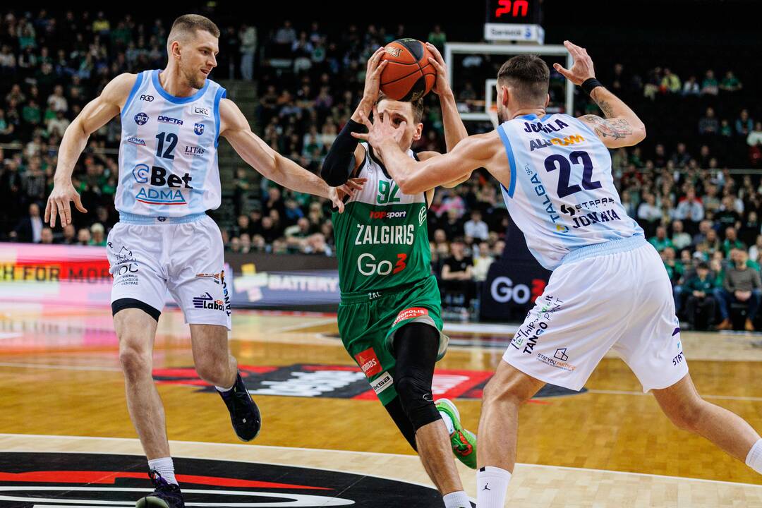 LKL: Kauno „Žalgiris“ – Jonavos „CBet“ (101:57)