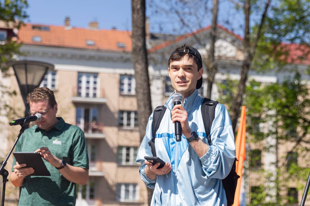 Profesinių sąjungų eitynės ir protestas Gegužės 1-osios proga