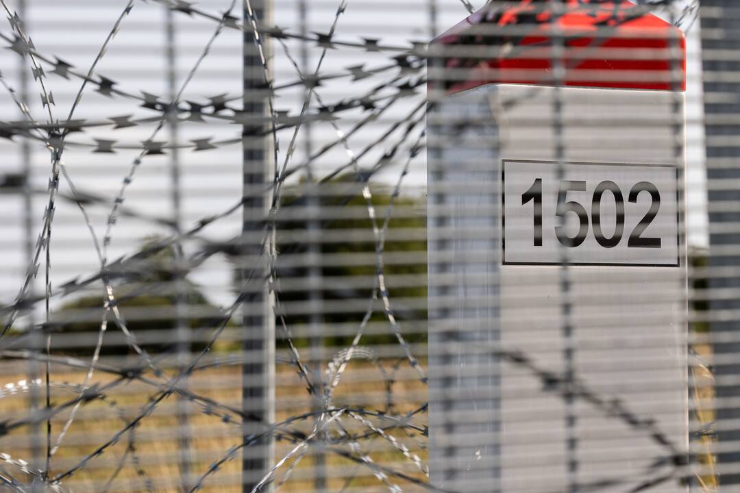 Pasienyje su Baltarusija apgręžta vienuolika neteisėtų migrantų