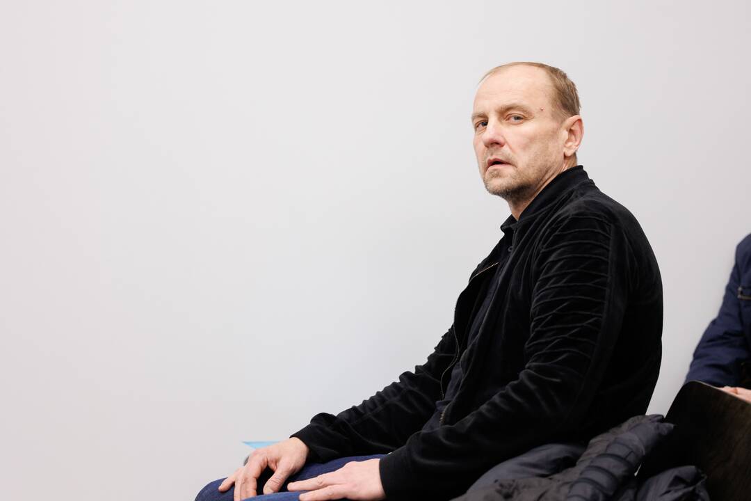 Klaidas Kanarskas Kauno apygardos teisme.